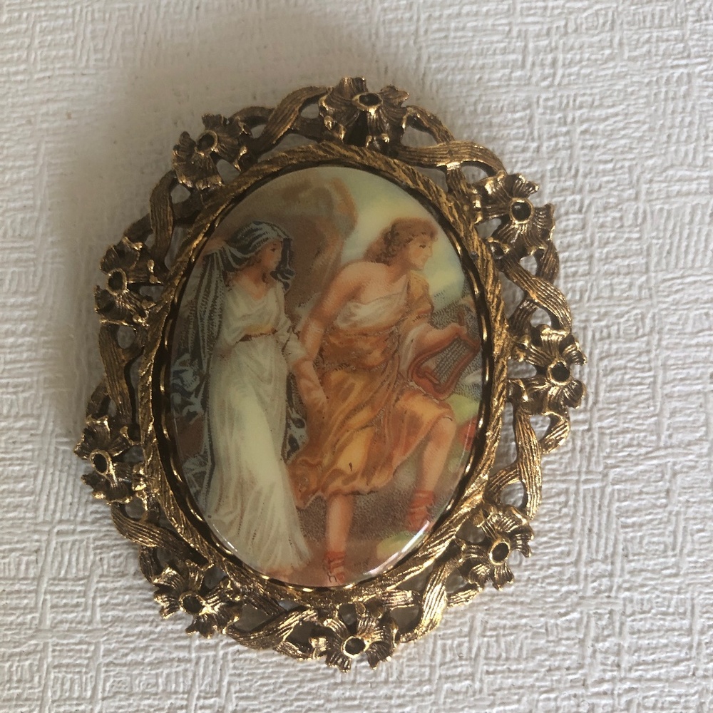 Antique Ornate Brooch